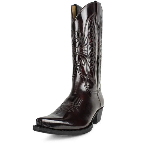 Klassische bestickte Cowboystiefel für zeitlosen Stil R&B