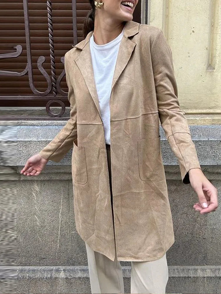 R&B | Wildleder Winddichte Jacke