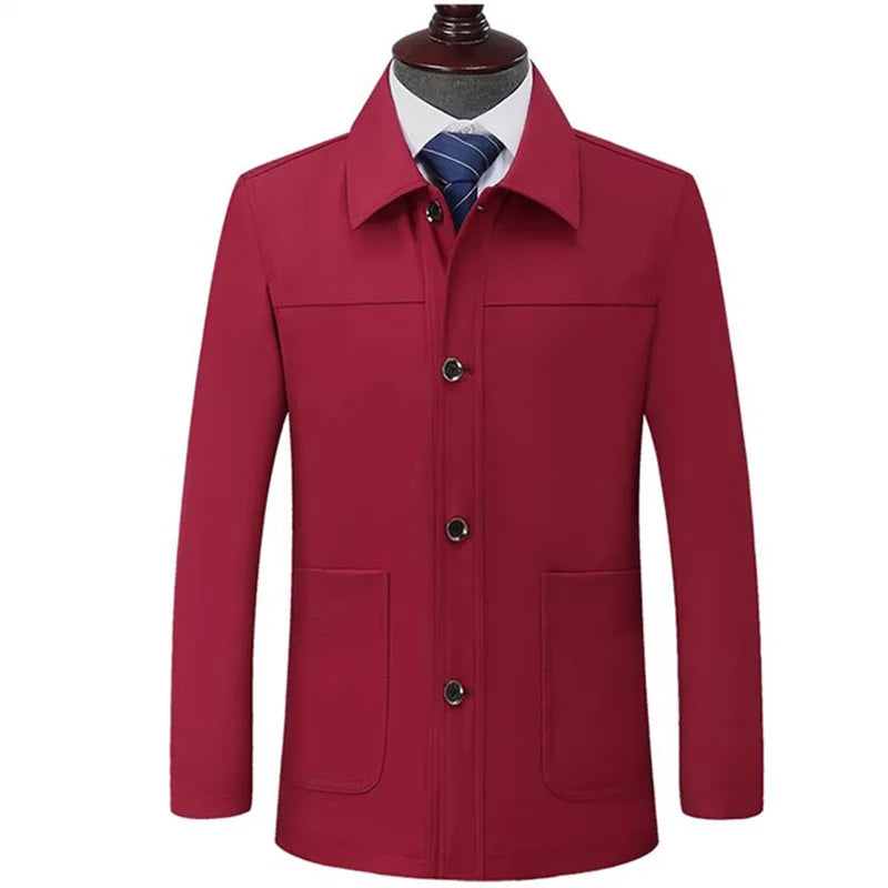 R&B | Freizeitjacke mit Aufgesetzten Taschen und Knöpfen - Samuel