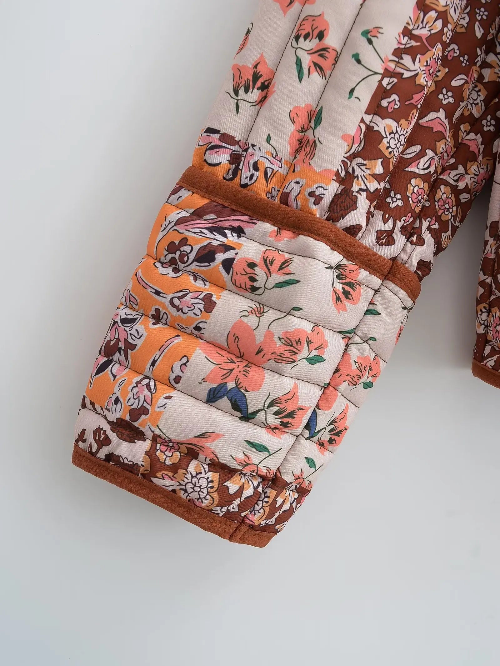 R&B | Wintermantel mit Blumenmuster
