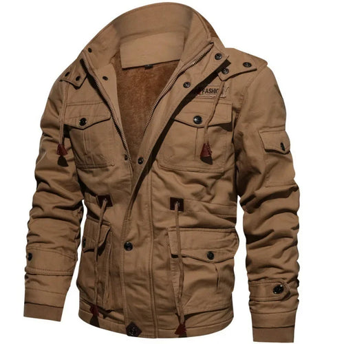 R&B | Militärjacken mit Mehrfachtaschen