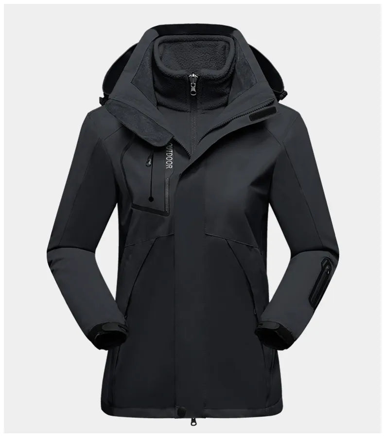 R&B | 3-In-1 Outdoor Schutzjacke für Frauen
