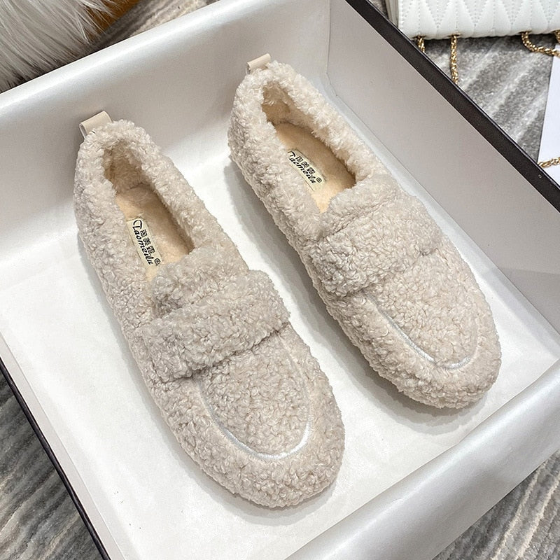 KomfortCozy Entspannt Warme Halbschuhe R&B