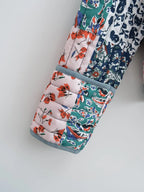 R&B | Wintermantel mit Blumenmuster
