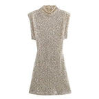 R&B | Trendy Pailletten Minikleid