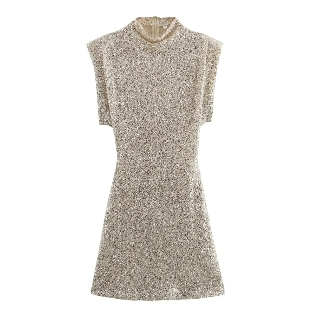 R&B | Trendy Pailletten Minikleid