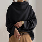 R&B | Oversize-Pullover mit weitem Kragen
