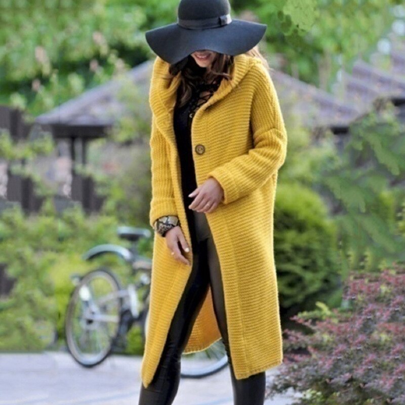 R&B | Cardigan mit Kapuze Schöner Cardigan mit Stil