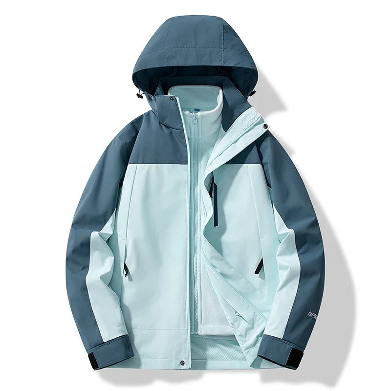 R&B | und Damen Skijacke mit Kapuze