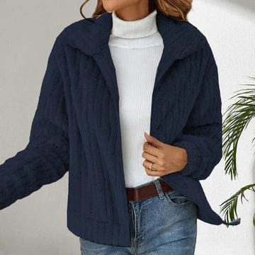 R&B | Gerippte Jacke Schick Moderner Stil Ideal für den Winter