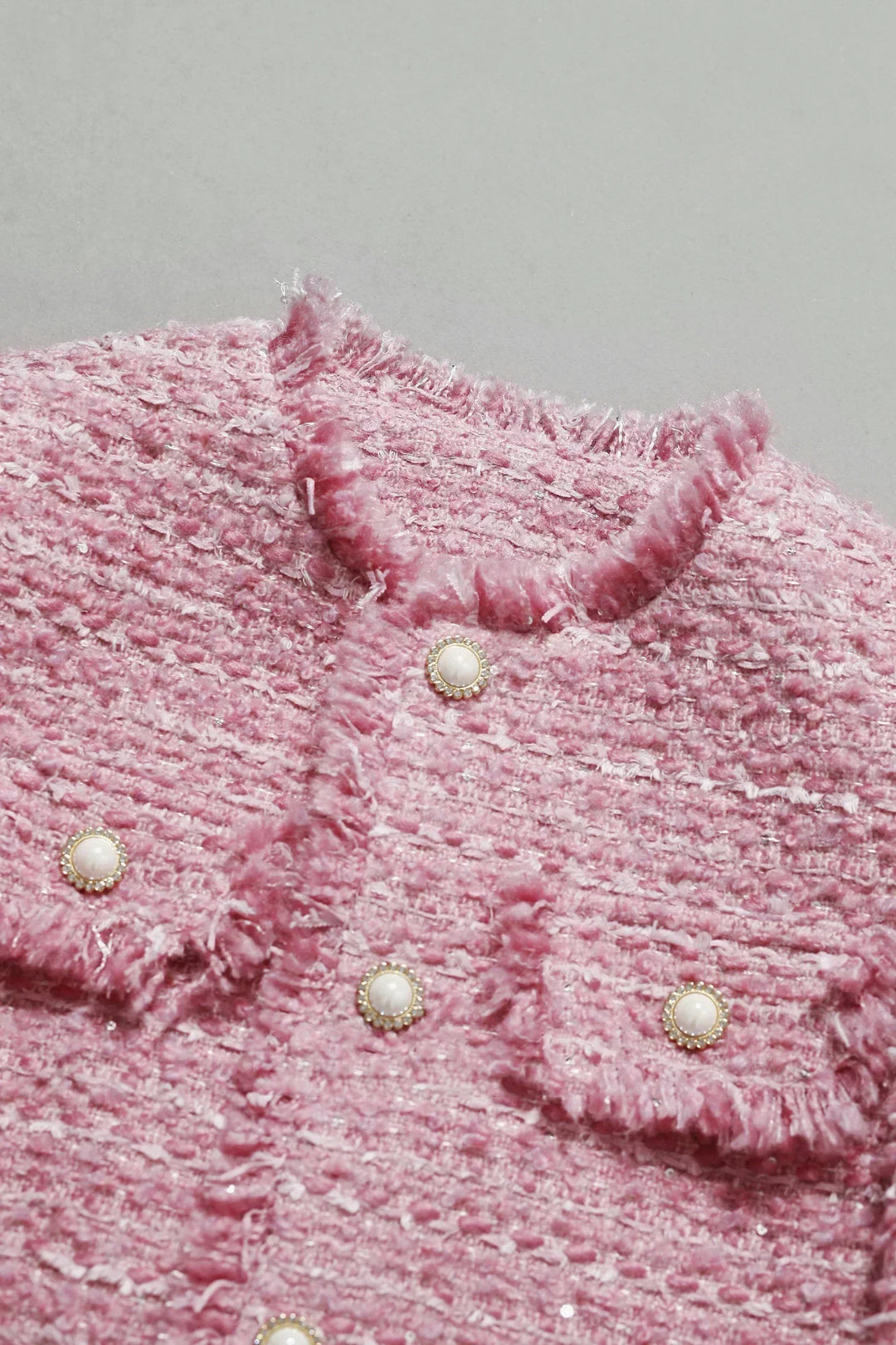 R&B | Jacke Aus Größem Tweed Herbst/Winter Socialite Quastendesign