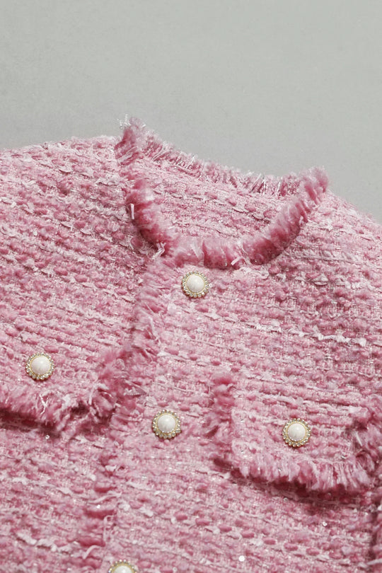 R&B | Jacke Aus Größem Tweed Herbst/Winter Socialite Quastendesign