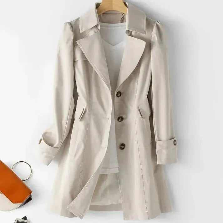 R&B | Trenchcoat-Jacke mit Hübschem Schnitt für Gastgeber und Winter