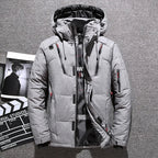 R&B | Herren-Winterjacke - Warme, Schlanke Daunenjacke mit Kapuze
