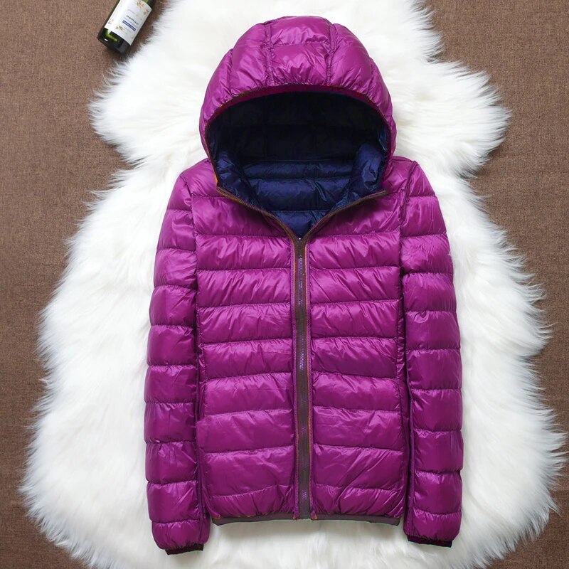 R&B | Kapuzen Daunenjacke Spezielle Winter
