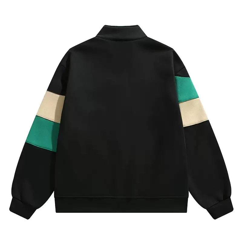 R&B | Sportjacke mit Reißverschluss und Farbblockierung - Ardan