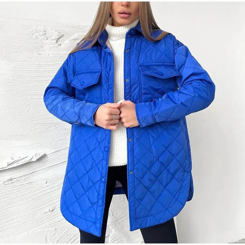 R&B | Jacke Stilvoll Knopfverschluss, Geräumige Taschen Ideal für Den Herbst