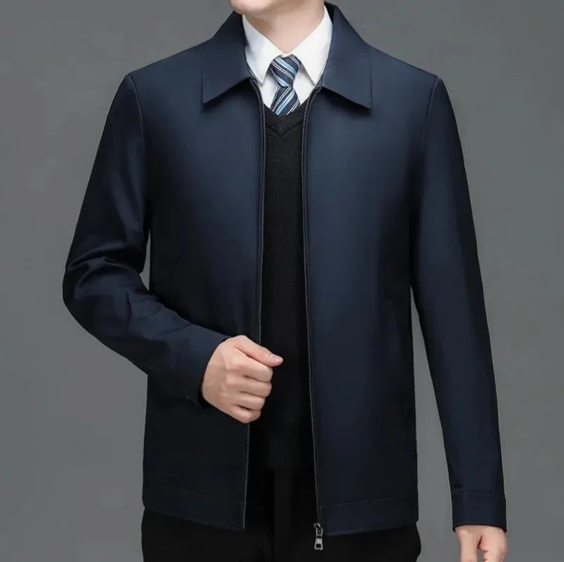 R&B | Gepolsterte Herren Winterjacke aus Polyester