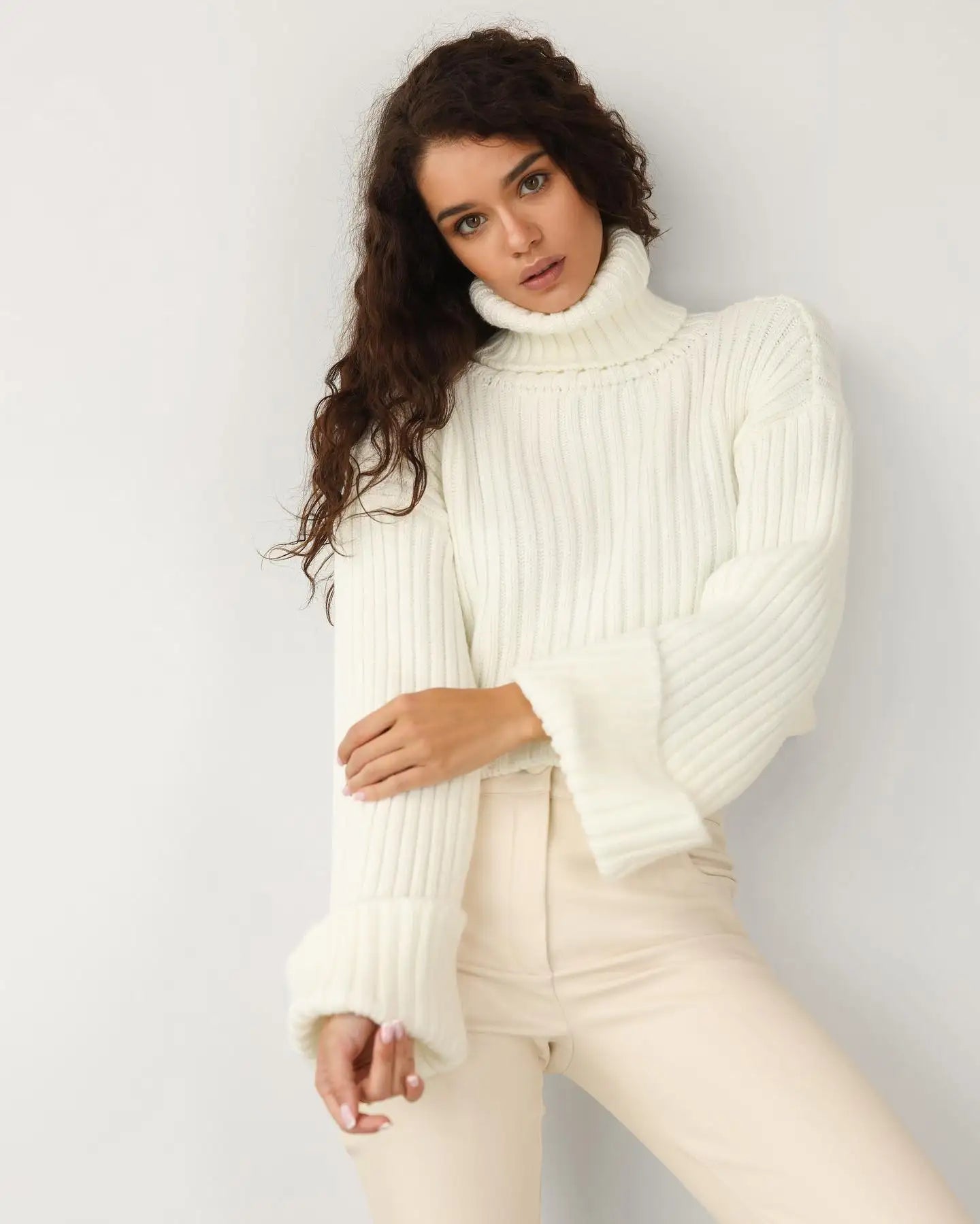 R&B | Eleganter Winter Langarmpullover für Damen