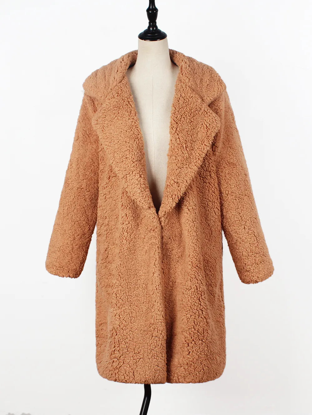 R&B | Gemütliche Warme Winterjacke für Frauen mit Offenem Vorderteil