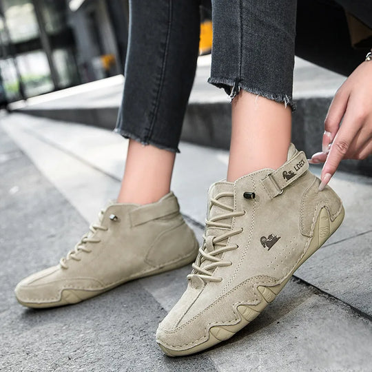 Daisy Leder Winter Sneakers | Warm & Vielseitig R&B