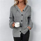 R&B | Strickjacke mit Kapuze