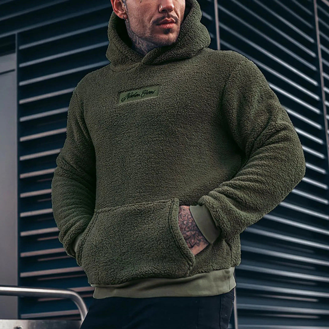 R&B | Kapuzensweatshirt mit Premium Komfort Polyester Fleece Modern und Warm