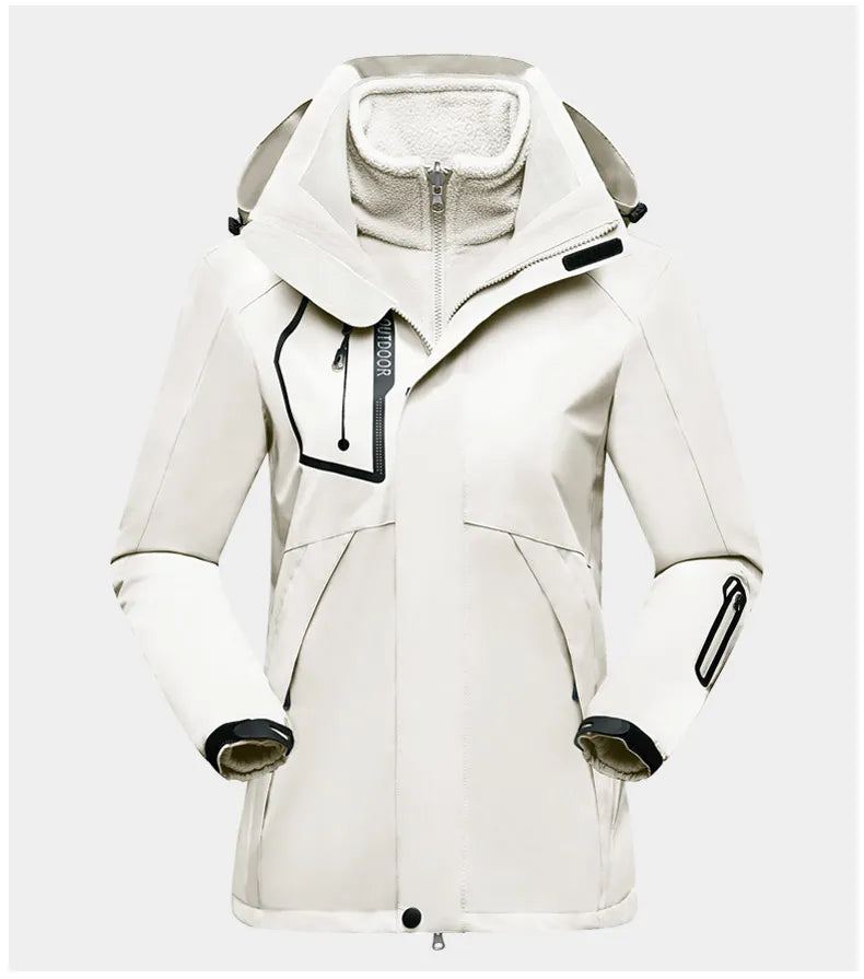 R&B | 3-In-1 Outdoor Schutzjacke für Frauen