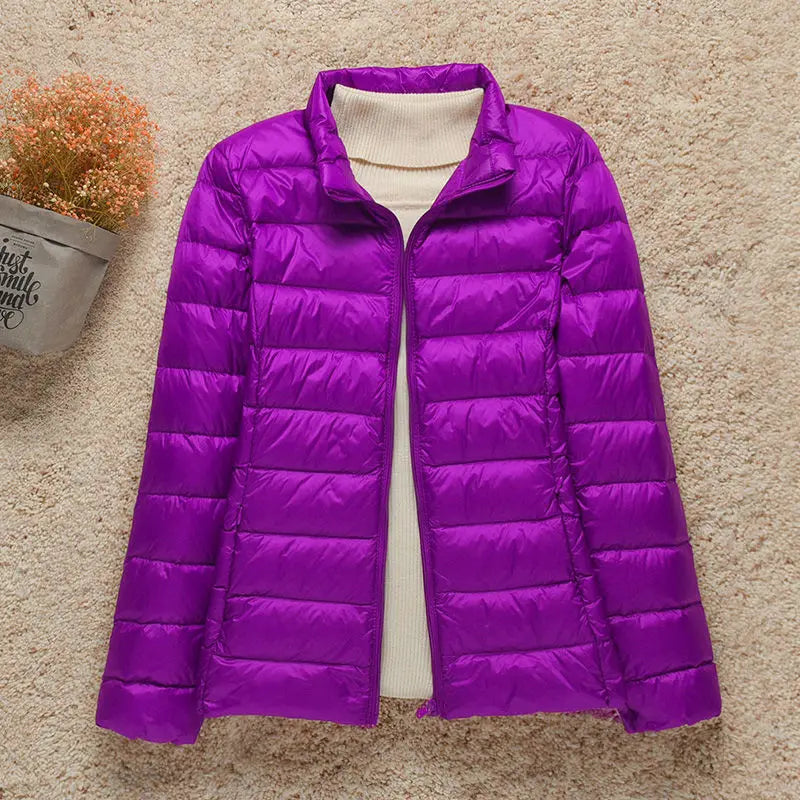 R&B | Winterjacke mit Reißverschluss und Kapuze und Langen Ärmeln - Winter
