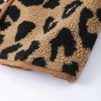 R&B | Leopard Wintermantel