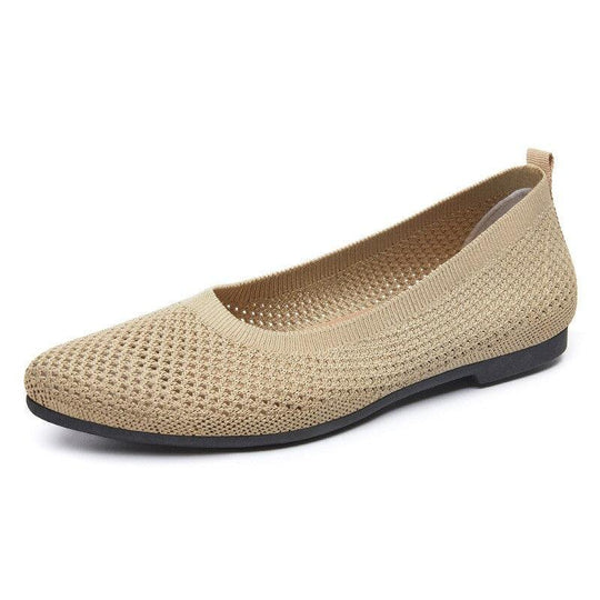 R&B - graue orthopädische ballerinas