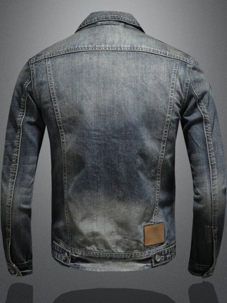 R&B | Midnight Fade Klassische Denimjacke