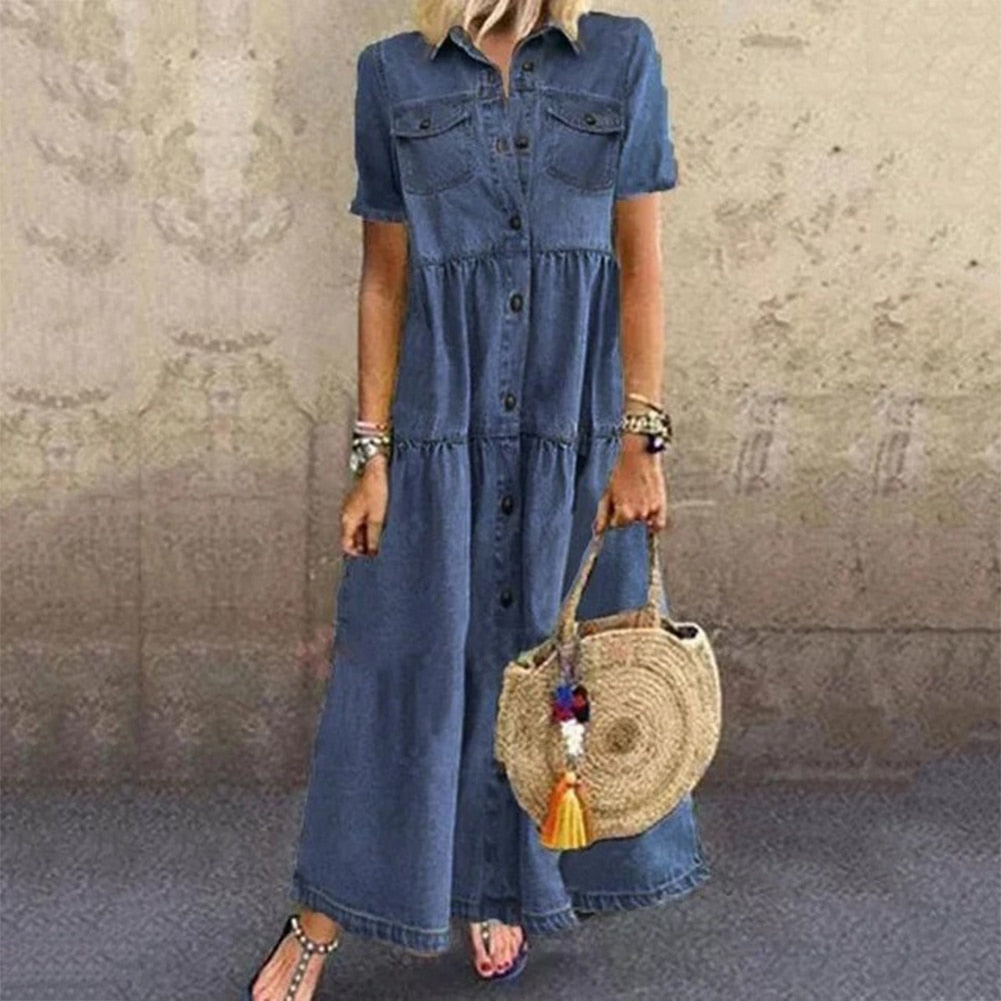 R&B | Stilvolles Denim Kleid