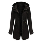 R&B | Damen parka isoliert winter