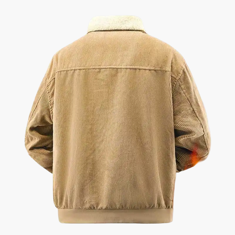 R&B | Winterjacke mit Fleece-Innenfutter - Modische Freizeitjacke für Kalte Tage