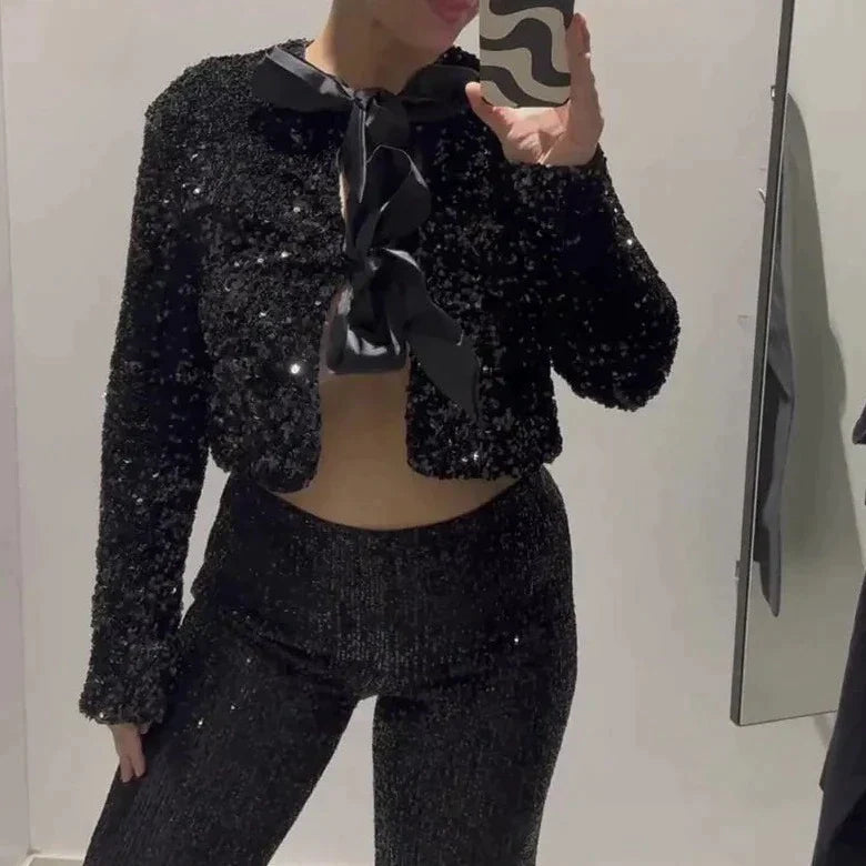 R&B | Funkelnde Modische Jacke