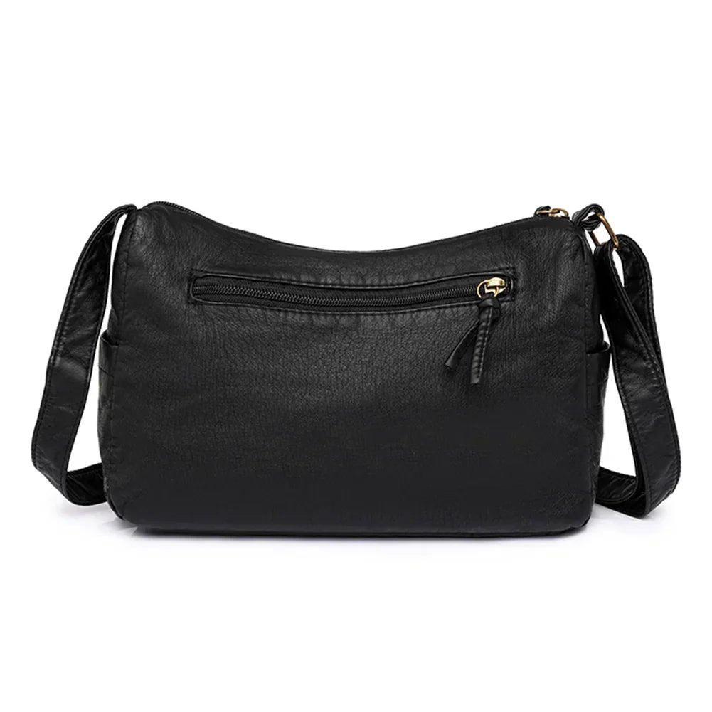 R&B | Jahrgang Luxe Schultertasche mit Mehreren Taschen