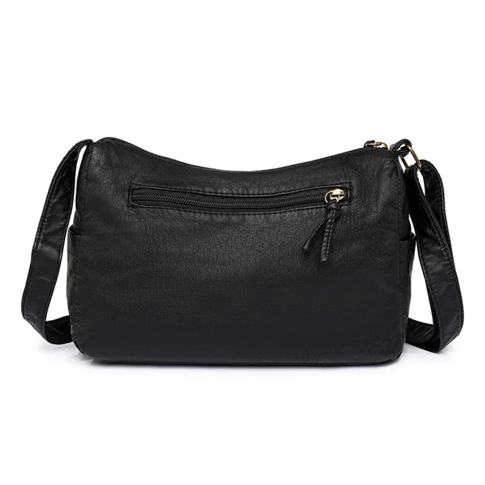 R&B | Jahrgang Luxe Schultertasche mit Mehreren Taschen