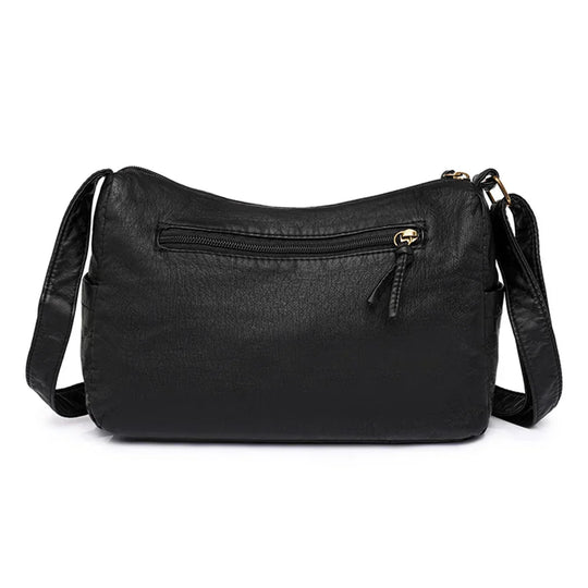 R&B | Jahrgang Luxe Schultertasche mit Mehreren Taschen