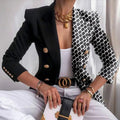 R&B | Blazer Gedruckt In Der Taille