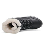 R&B | Plattform Outdoor Schnee Stiefel mit Fleece Warmen Knöchel Keil