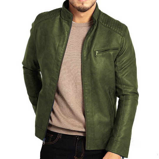 R&B | Lederjacke für Elegante Herren