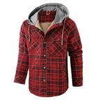 R&B | Warm kariert Hemdjacke