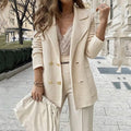 R&B | Damen Herbst Seiden Blazer Jacke
