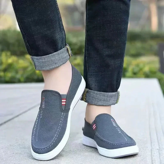 Urban Canvas Schuhe mit gestreiftem Innenfutter R&B R&B