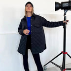 R&B | Jacke Stilvoll Knopfverschluss, Geräumige Taschen Ideal für Den Herbst