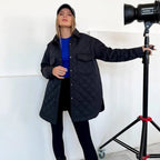 R&B | Klassisch gesteppte Jacke mit Druckknöpfen