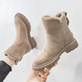 R&B | Damen Gefütterte Winter-Stiefeletten mit Reißverschluss