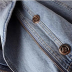 R&B | Jeansjacke mit Kunstfellkragen