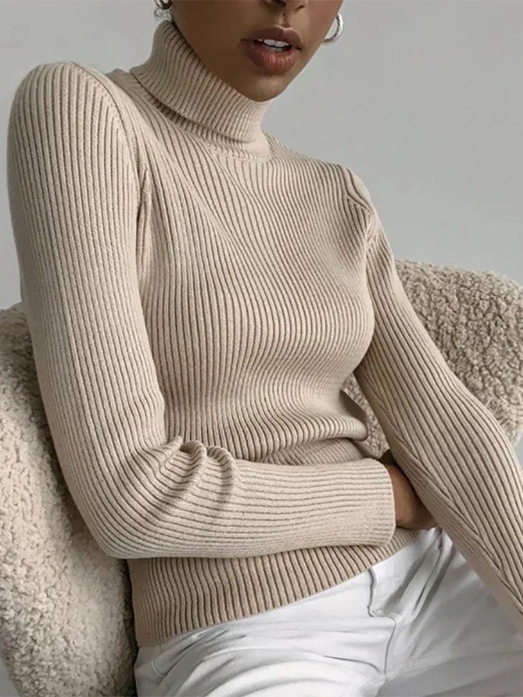 R&B | Strickpullover Gerippte Struktur Figurunabhängiger Schnitt
